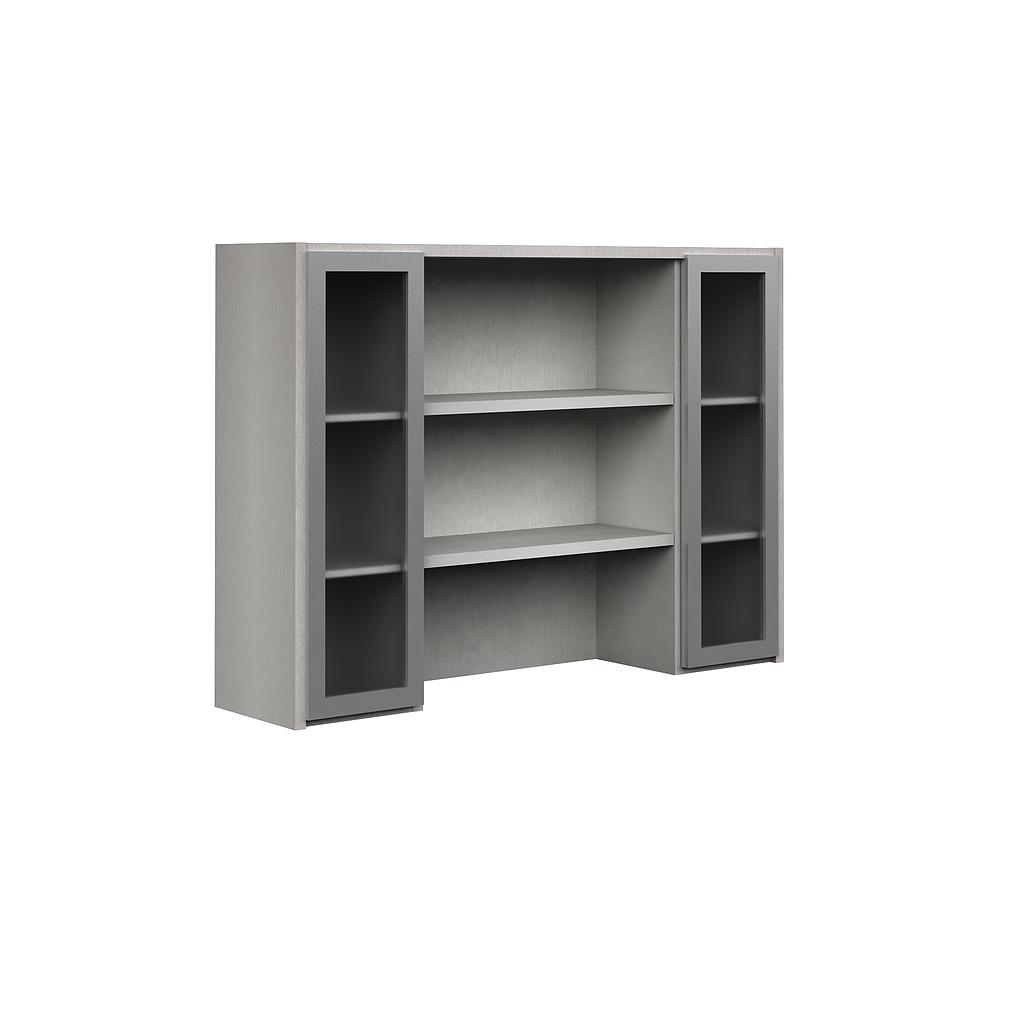 Librero s/Credenza c/Entrepaños y 2 Puertas Acrilico 148 x 35 x 105 Prime