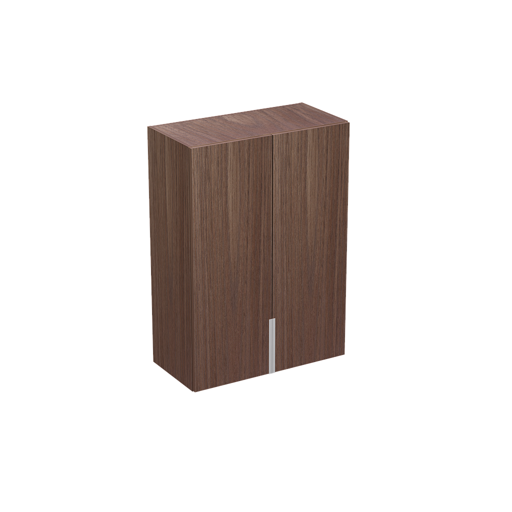 Closed bookcase over work surface 2 shelves 30 x 15 x 42" Bento