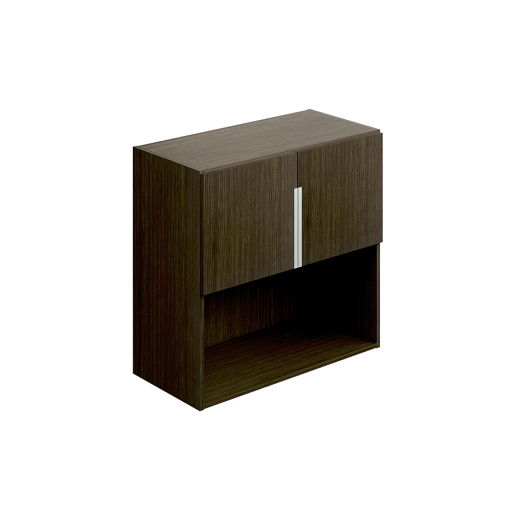 Open-storage 2-door wall mount 30 x 15 x 28" Bento