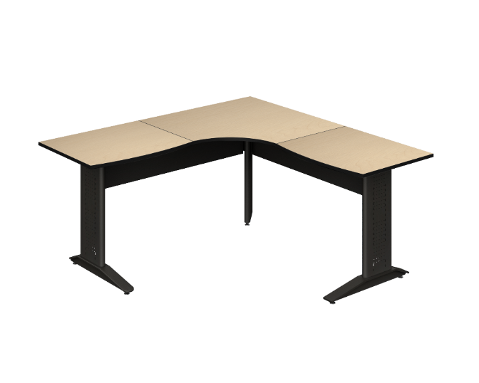 [GAK180TMLM19BP04PL00] L group 19MM 63 x 63 x 30" TML Cyber (Cherry, En Polvo Negro)