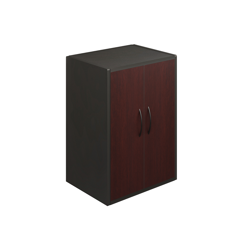 [GBS420BP04BP00] 2 Door hutch 30 x 24 x 42" Spazio (Cherry, Baja Presion Negro)