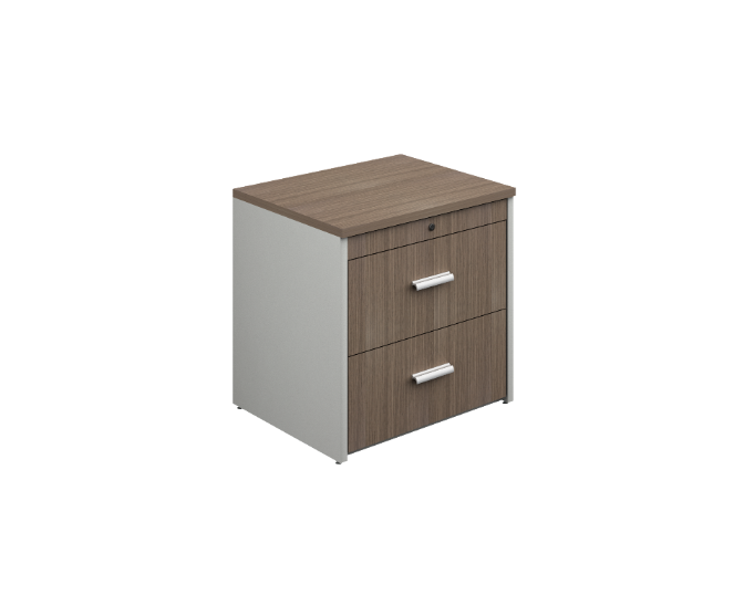 [GBR350BP30BP10] 2 Drawer lateral file 30 x 24 x 30" Prime (Oxford, Baja Presion Silver)