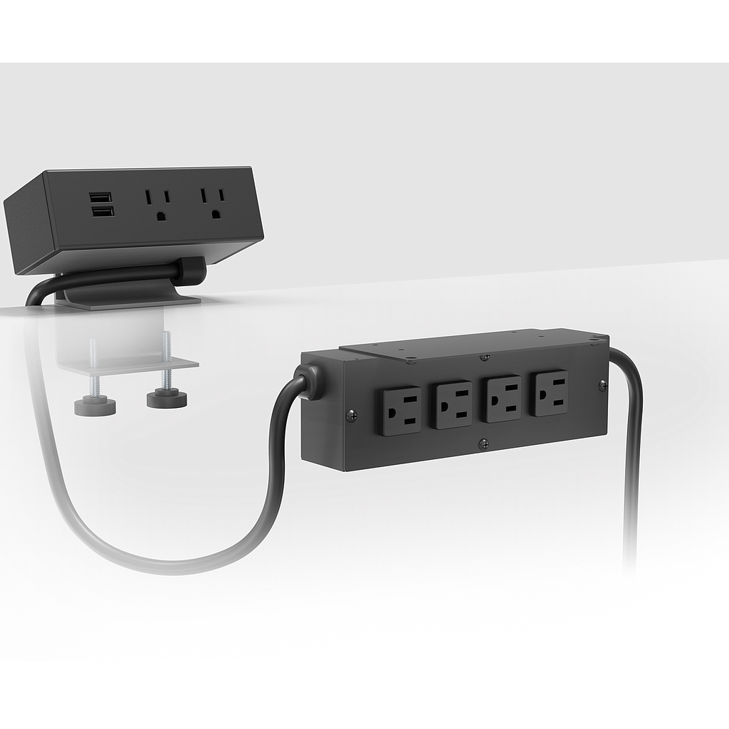 [BE05451-A113F] Hydra Standard, 4 Puertos, Cable Curly, Dean, (Fog)