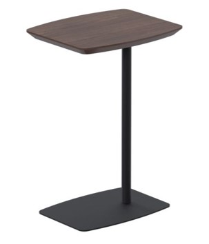 [GAC535CN19PL00] Bliss multitask table 18 x 14 x 26" WV (Silver Apricot, En Polvo Negro)