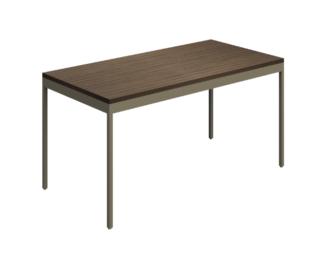 [GAN510120BP07LL00] Mesa de Trabajo 120 x 74 x 75 cm Nova (Negro)