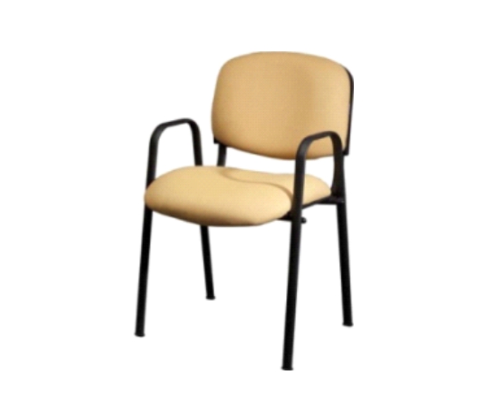 [GDC202CBTB30] Comfort fabric guest chair w/arms (Caribe Oxford)