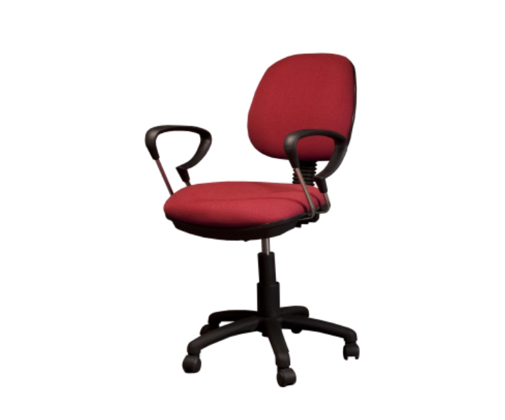 [GDC302MDCPBPTB30] Silla Operativa c/Brazos Cromo Mec. Doble Base Plastica Comfort (Caribe Oxford)