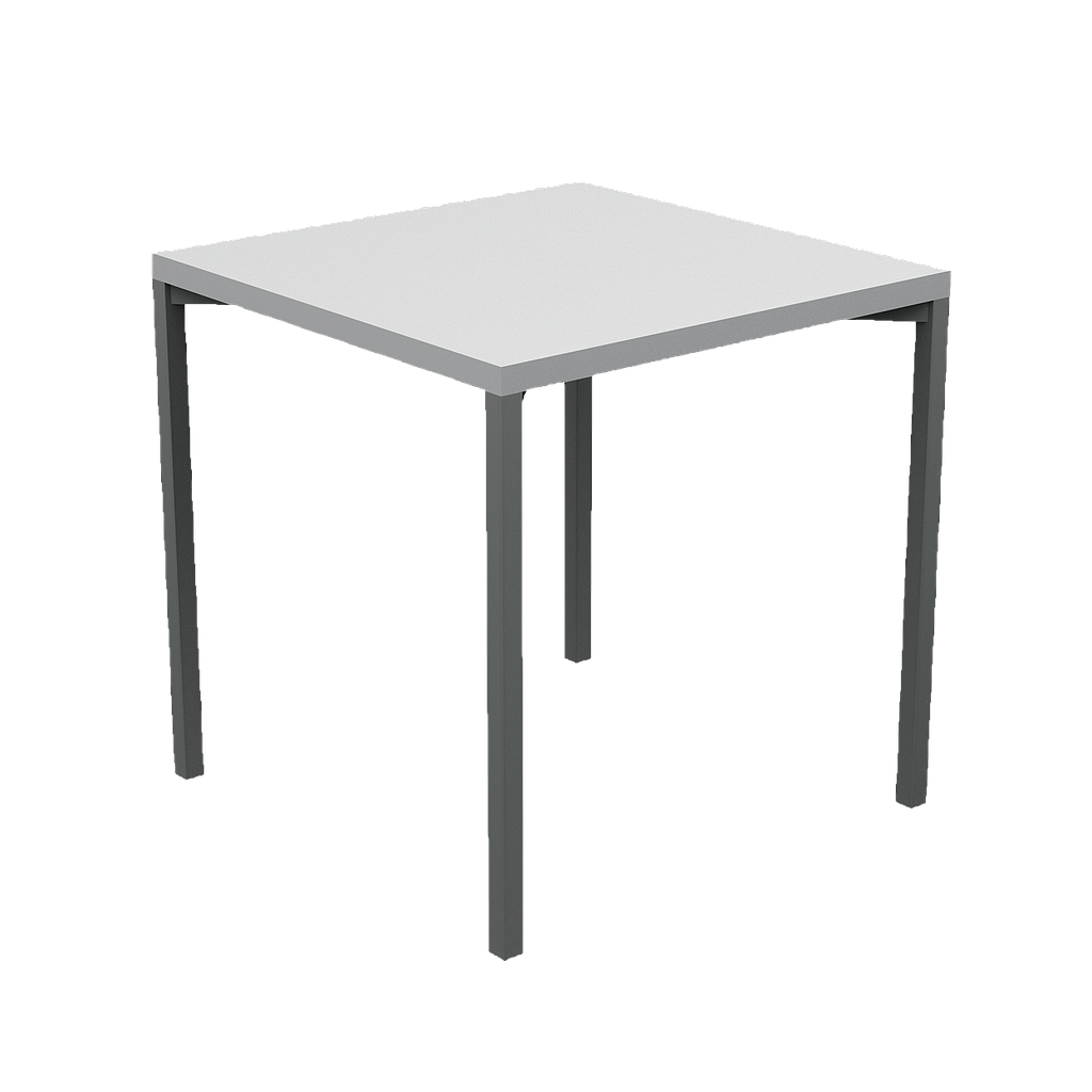 [GDSE501060BP43PL00] Seti corner table 24 x 24 x 24" (Baja Presion Storm Gray, En Polvo Negro)