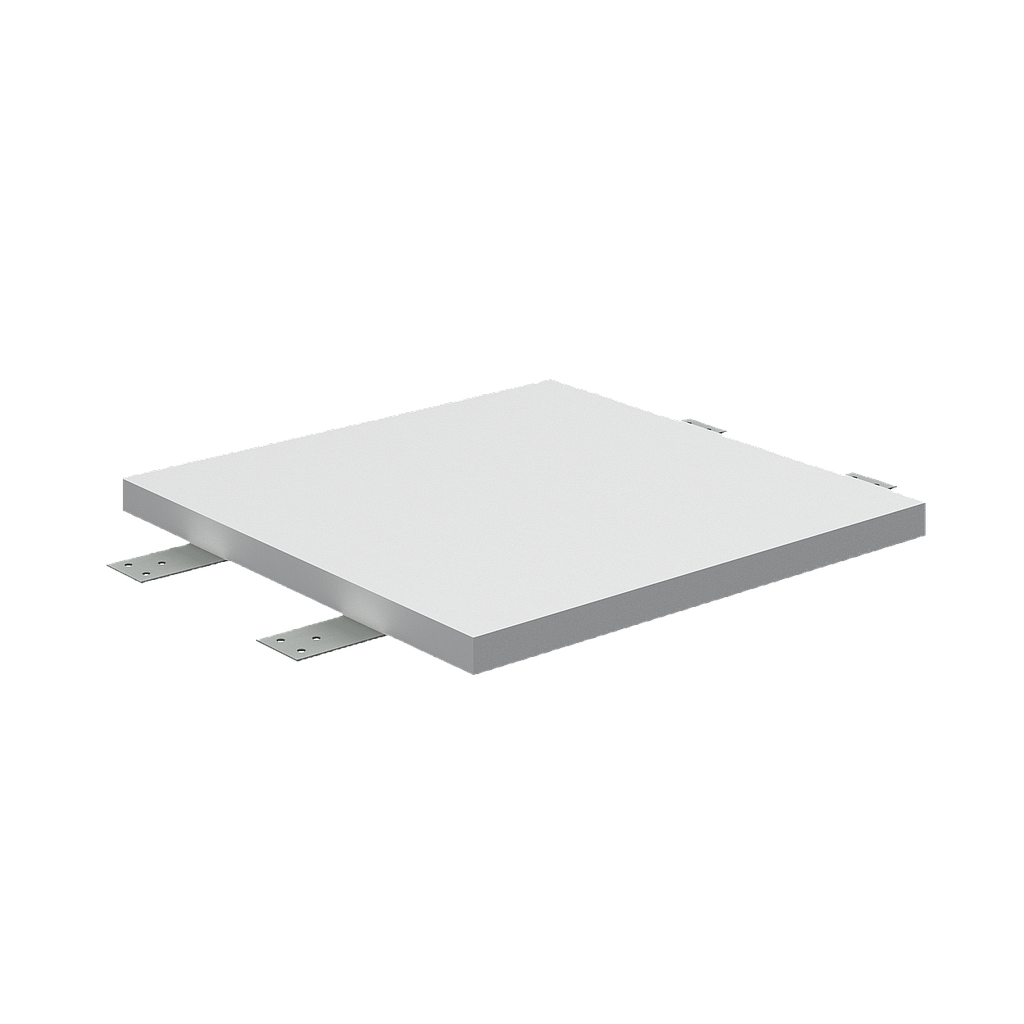 [GDSE931045BP43PL00] Mesa Conectora Lineal 45 x 45 cm Seti (Baja Presion Storm Gray, En Polvo Negro)