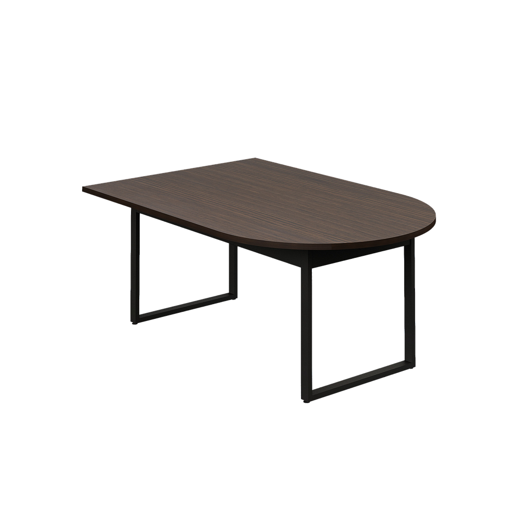 [GDVE571180BP04PL00] Mesa Colaborativa Bala 180 x 120 cm Venti BP (Cherry, En Polvo Negro)