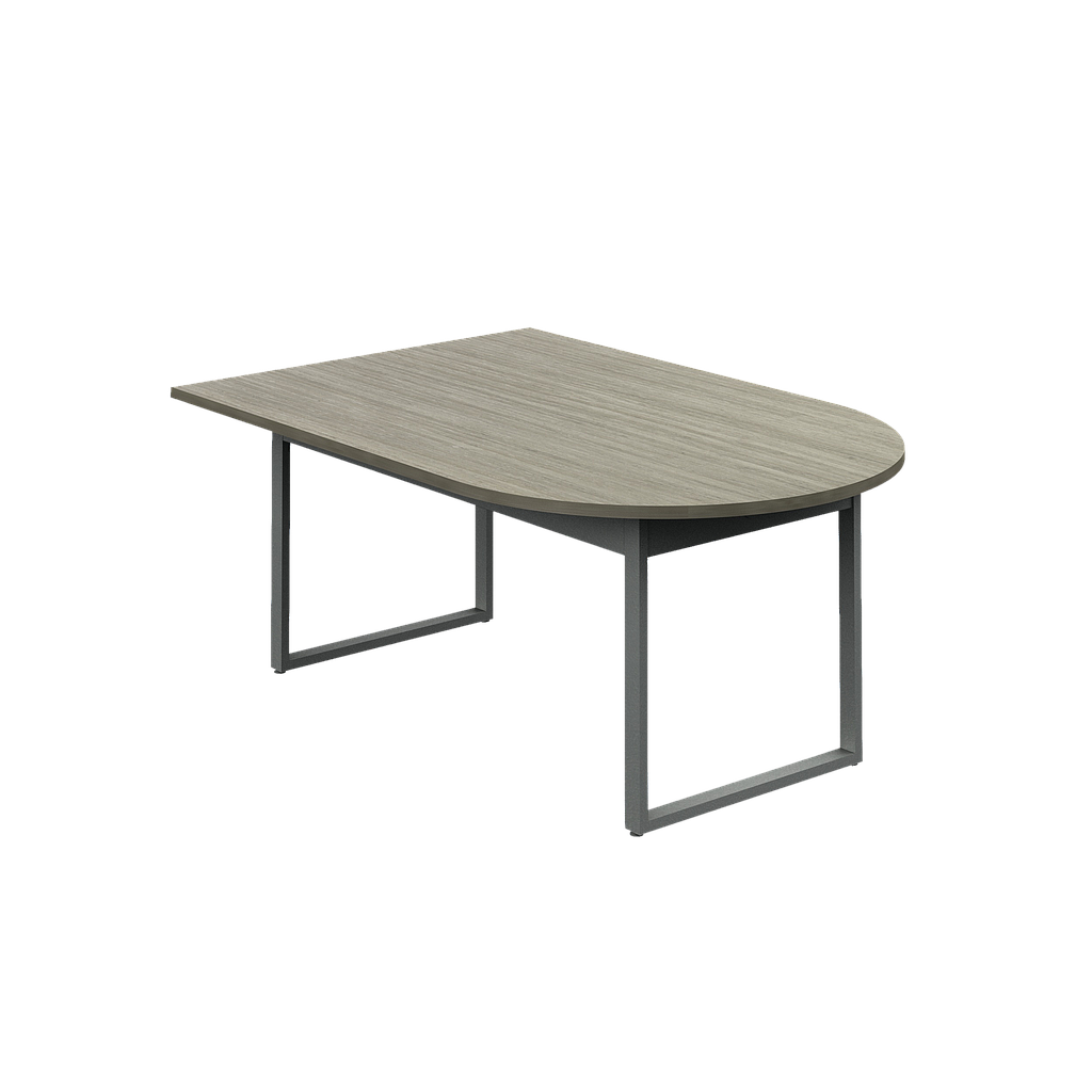 [GDVE571180CN19PL00] Mesa Colaborativa Bala 180 x 120 cm Venti CN (Silver Apricot, En Polvo Negro)