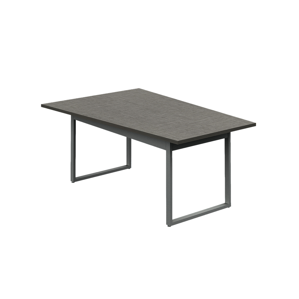 [GDVE572180BP04PL00] Mesa Colaborativa Bote 180 x 120 cm Venti BP (Cherry, En Polvo Negro)