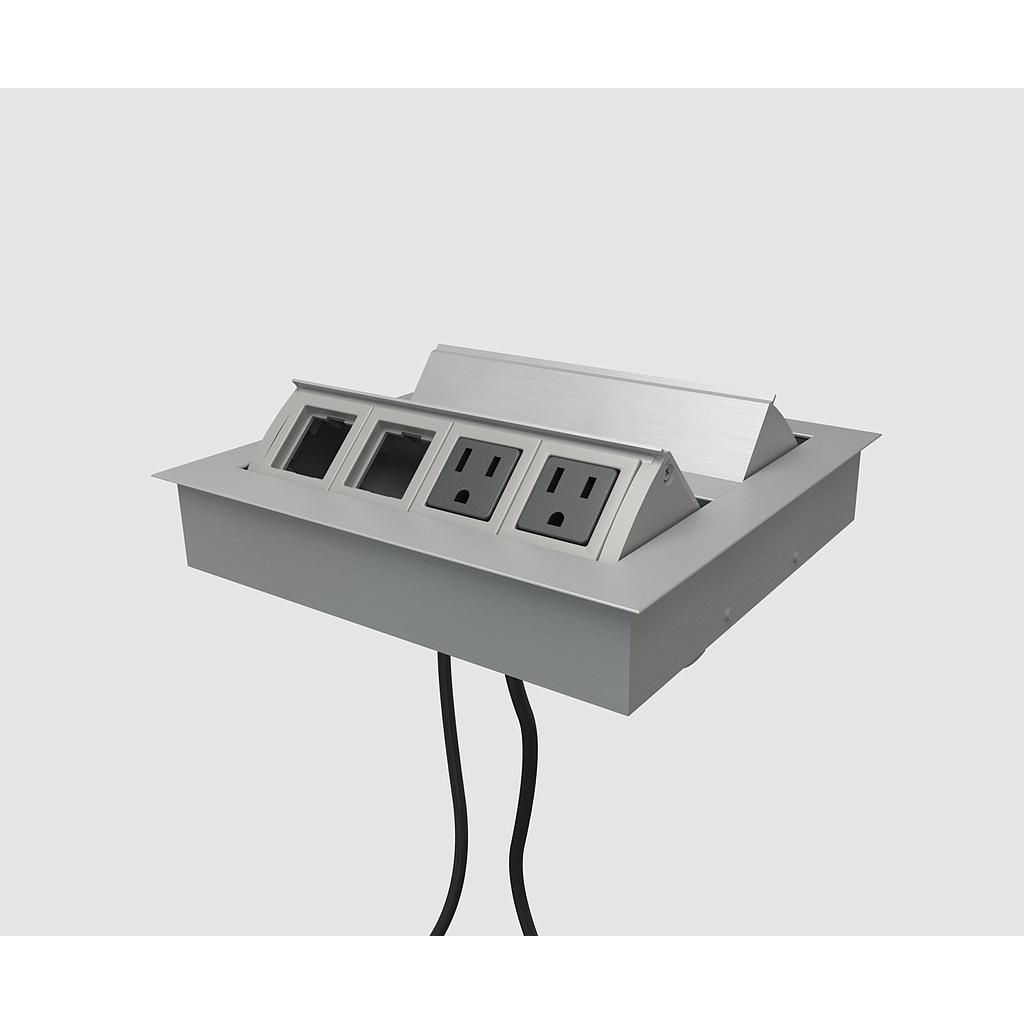 Multicontacto M2X 2 Tomas/2 Vacios 305 cm