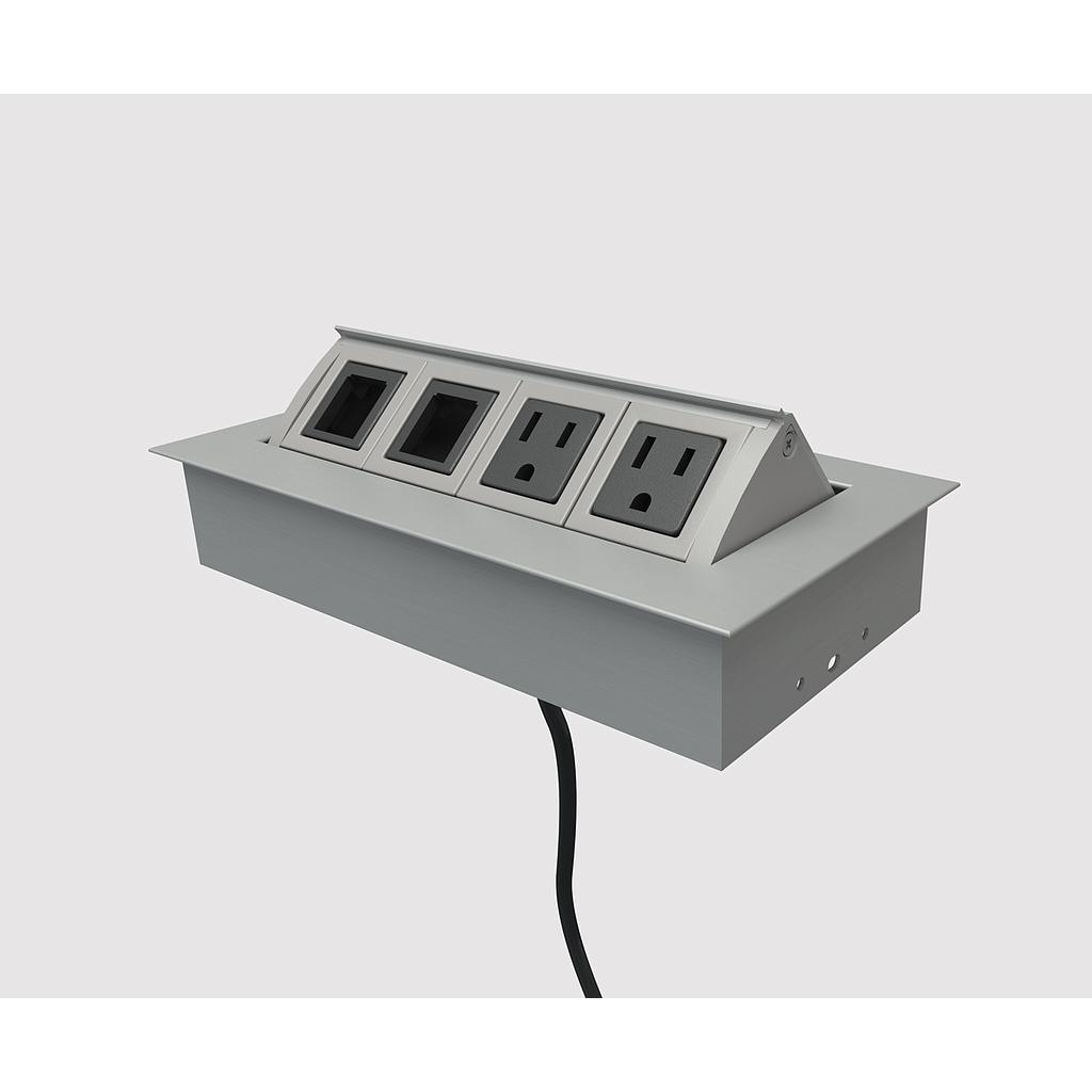 MHO 2 power, 2 open data 72" cord