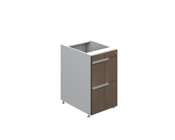 Pedestal 2 Gavetas 41 x 60 x 72 cm G Connect BP