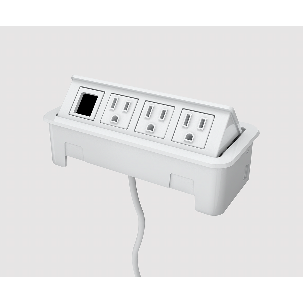 Nacre 3 power, 1 open data 120" cord