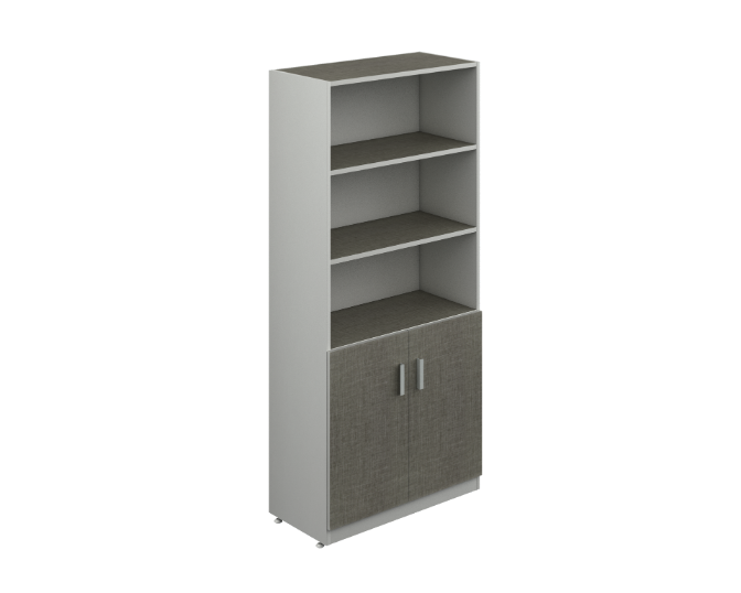 Half-open bookcase 31 x 16 x 71" Kenza