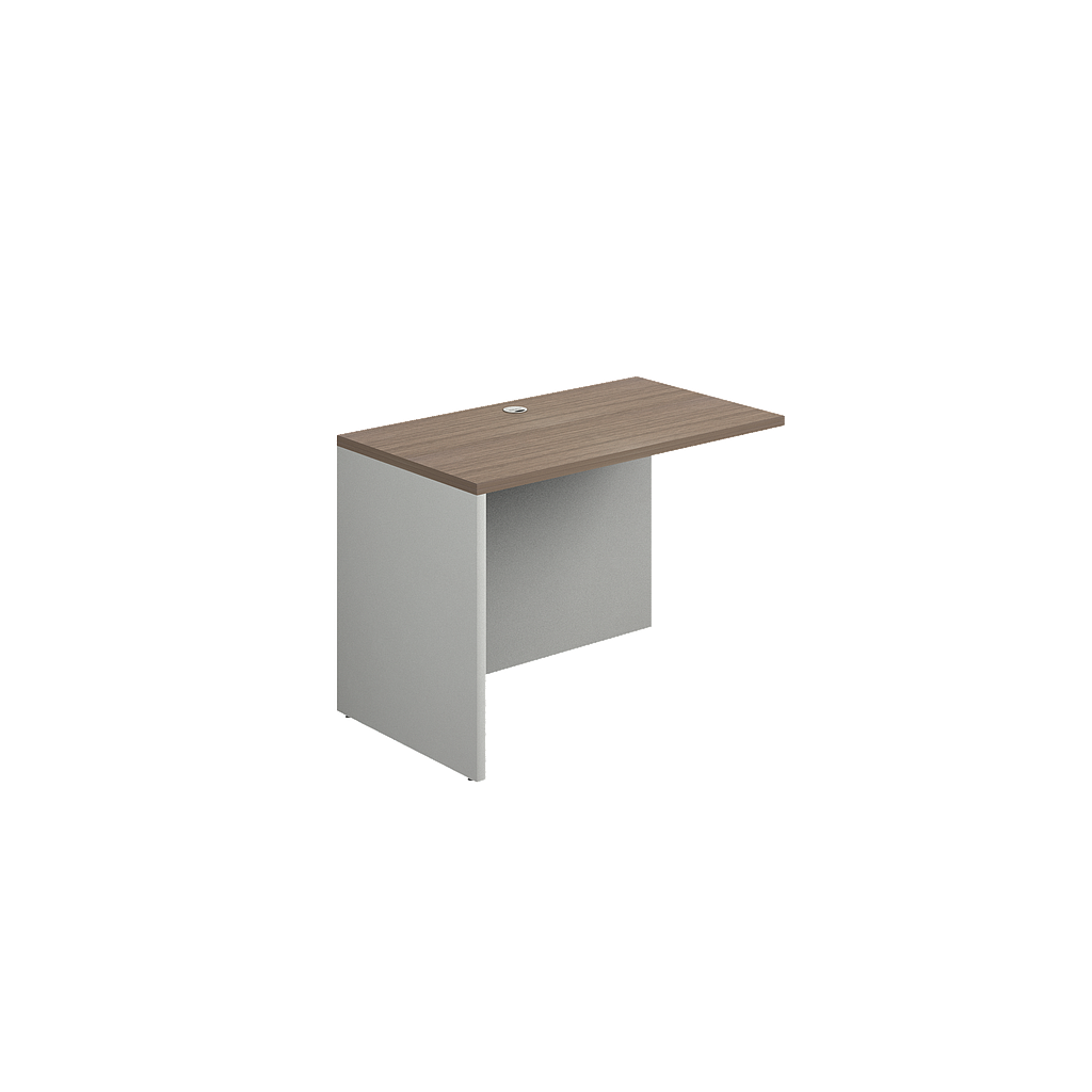 Lateral c/Pata y Faldon a Piso c/Pasacables 90 x 60 x 75 cm Prime