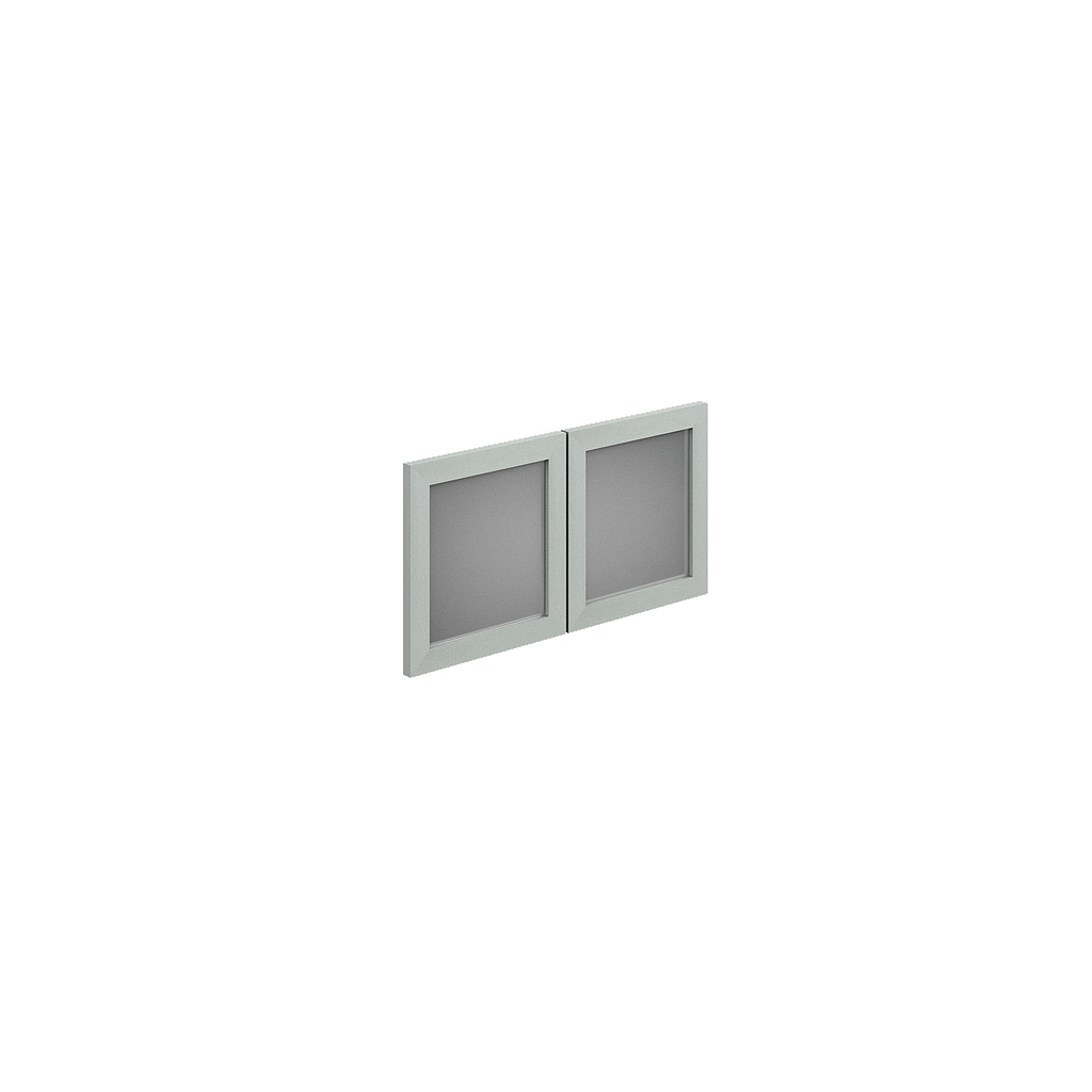 2 Doors kit for overhead 19 x 15" Prime Acrylic