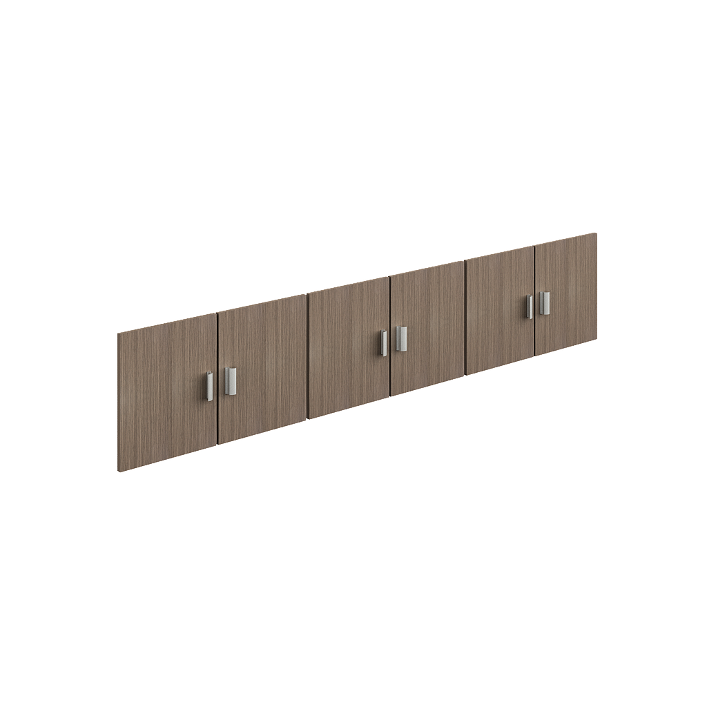 Kit 6 Puertas 33.4 x 39.6 cm p/Librero s/Credenza 210 cm Prime