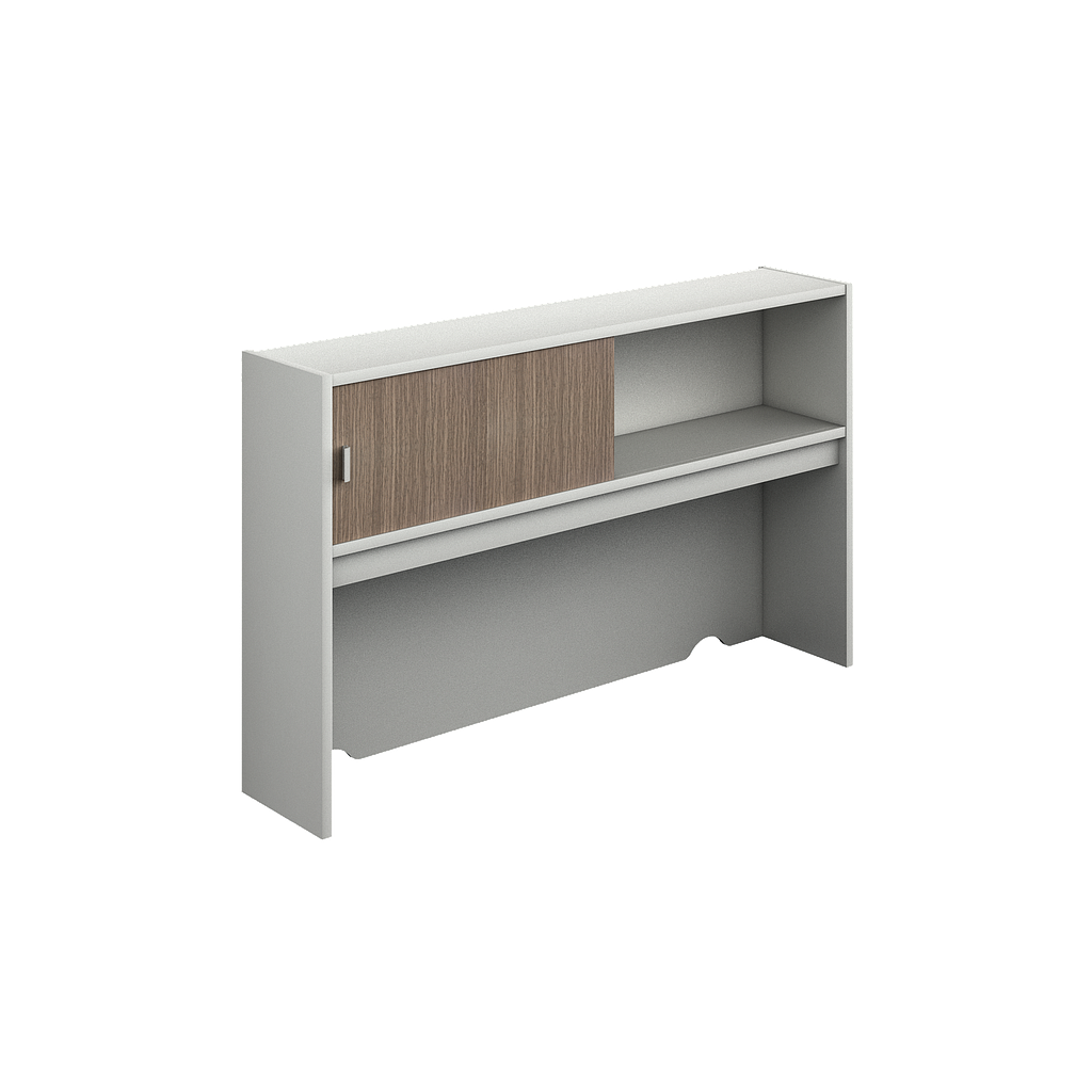 Librero s/Credenza Puerta Corrediza 148 x 35 x 105 cm Prime